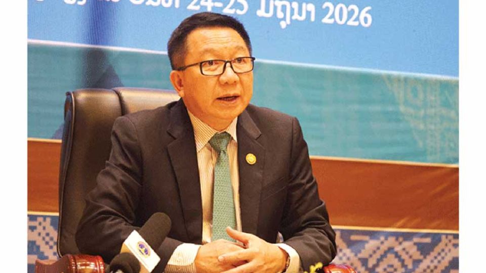 Dây chuyền chế biến nông sản xuất khẩu tại một nhà máy ở Lào